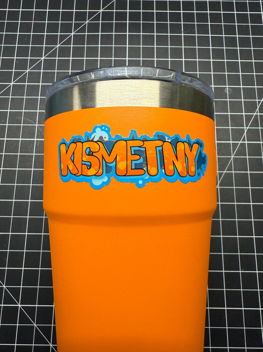 Kismet Vinyl Sticker Limited Run Teal