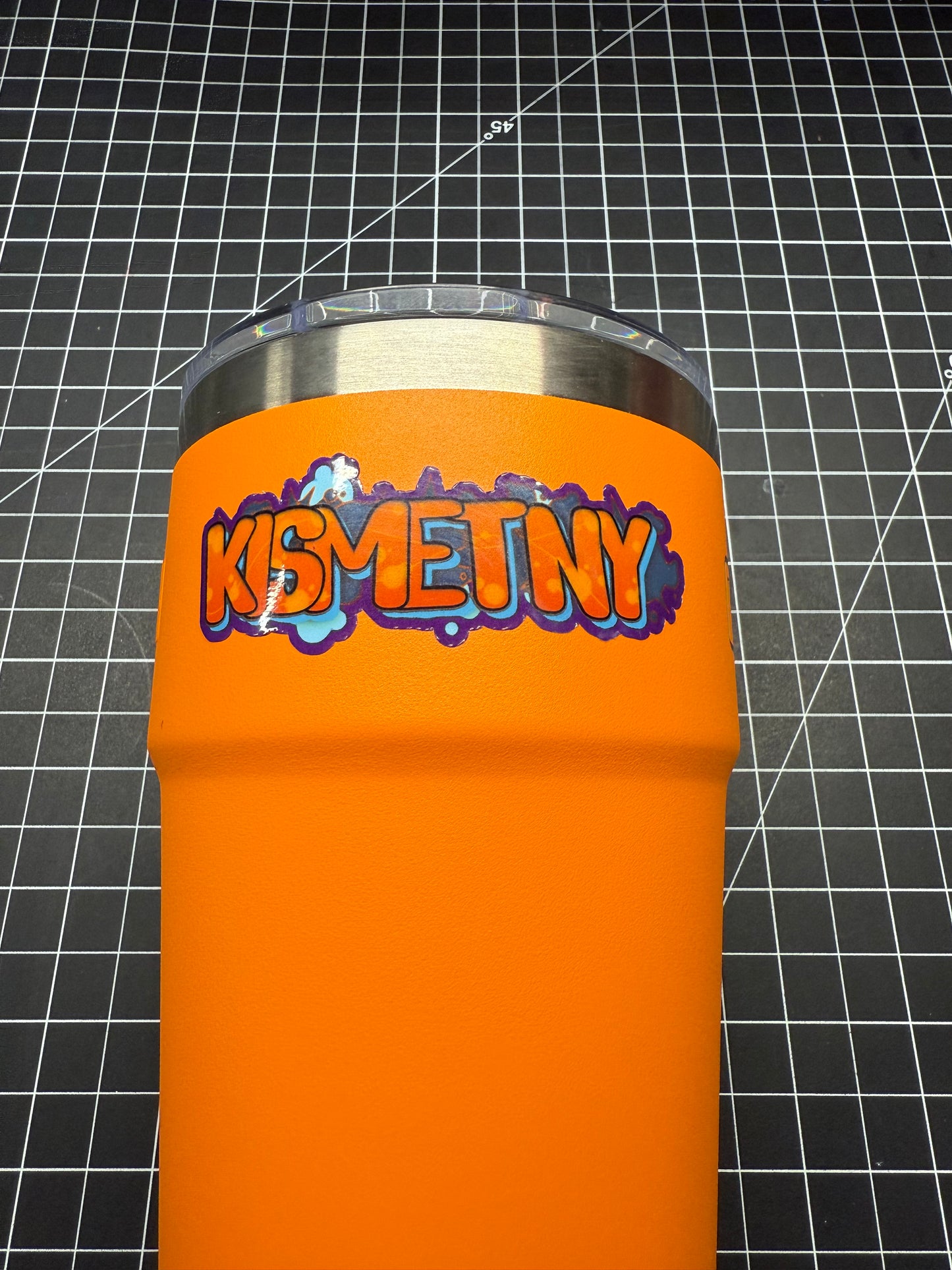 Kismet Vinyl Sticker Limited Run Purple