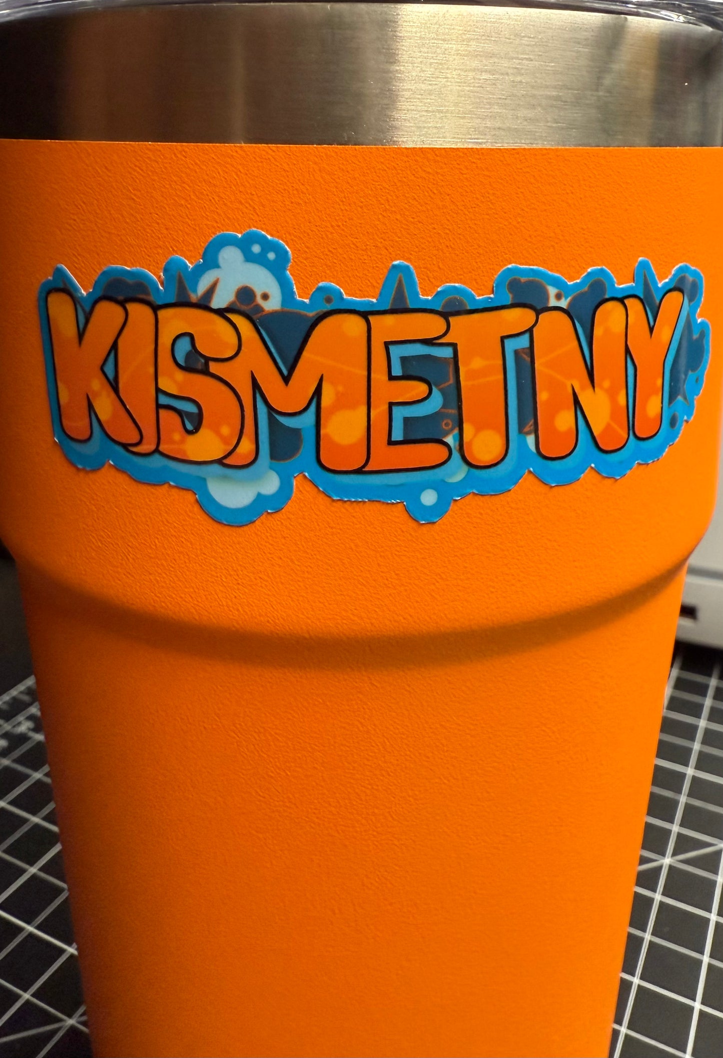 Kismet Vinyl Sticker Limited Run Teal